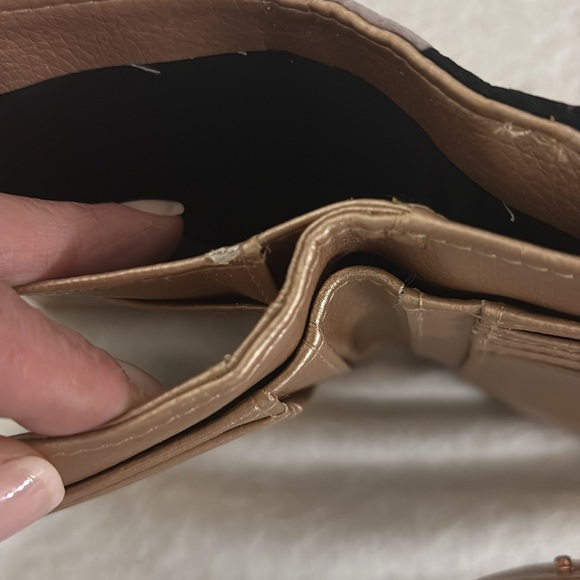 Buxton Floral Women's Black and Multicolor wallet/ Clutch - Picture 6 of 10